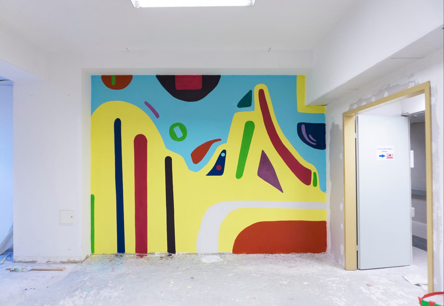 Murales Ospedale Leonardo Gambini
