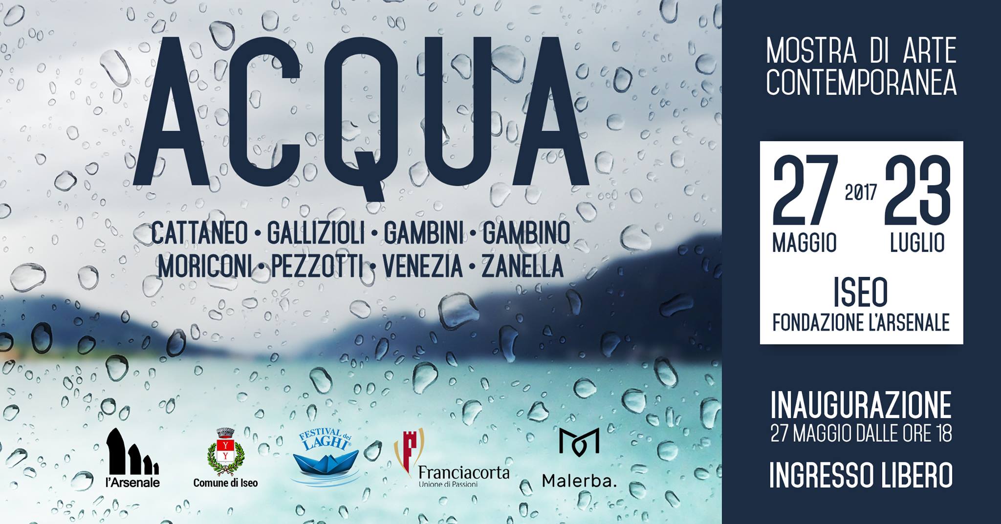 Acqua – Fondazione Arsenale Iseo