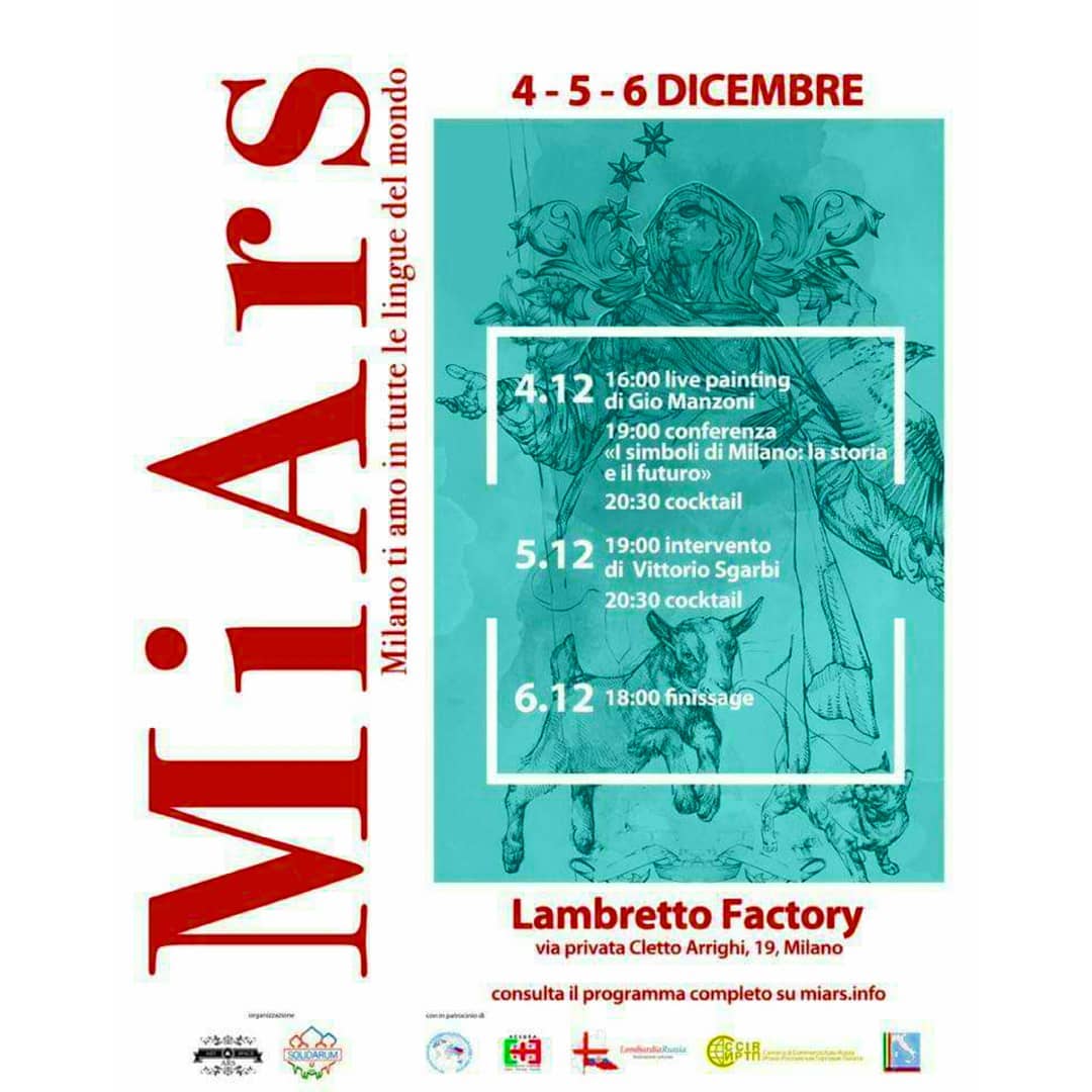 MiArs Milano ti amo in tutte le lingue del mondo – Lambretto Factory